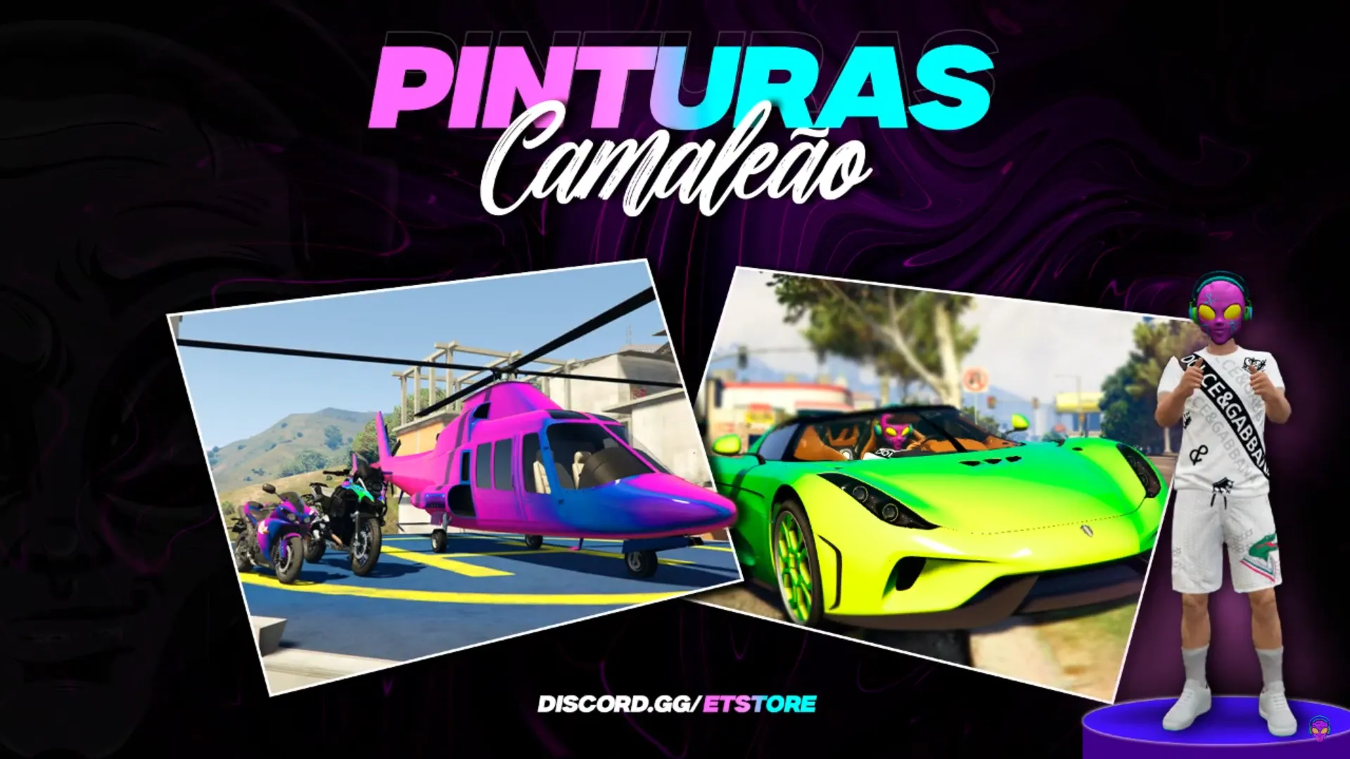 Pinturas Camaleão